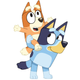 Bluey and Bingo