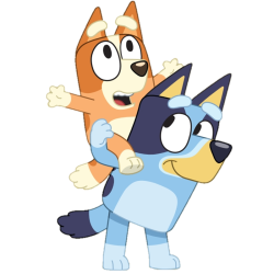 Bluey and Bingo