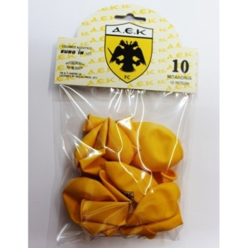 ΑΕΚ 12'' LATEX ΦΑΚΕΛΟ 10 ΤΕΜ