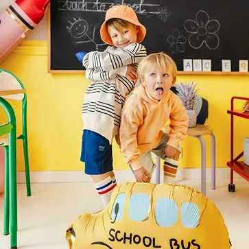 FOIL STANDUP 3D SCHOOL BUS ΣΧΟΛΙΚΟ