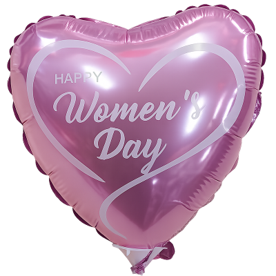  FOIL Mini/S 9'' HAPPY WOMEN'S DAY