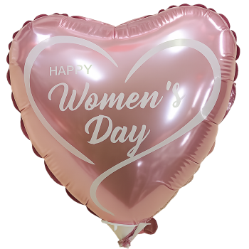  FOIL Mini/S 9'' HAPPY WOMEN'S DAY