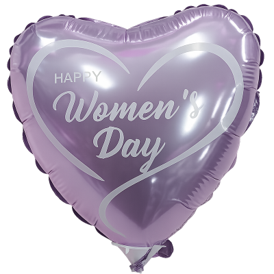  FOIL Mini/S 9'' HAPPY WOMEN'S DAY