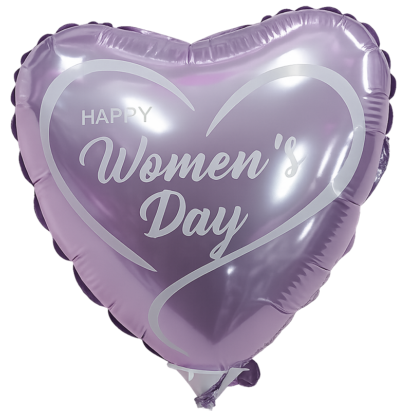  FOIL Mini/S 9'' HAPPY WOMEN'S DAY