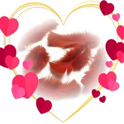 Valentine's αξεσουαρ για μπαλόνια