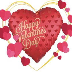 Valentine's Foil Balloons