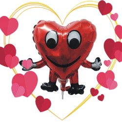 Valentine's Foil σε καλαμάκι