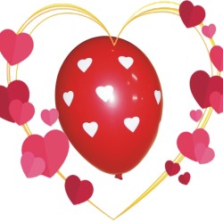 Valentine's Latex Balloons