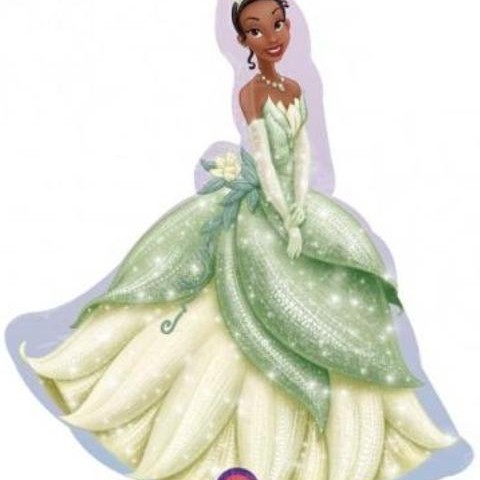 FOIL Mini/S  14''  PRINCESS TIANA