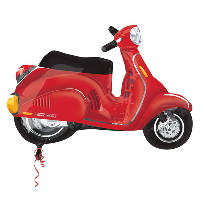 FOIL S/S SCOOTER ΒΕΣΠΑ ΚΟΚΚΙΝΗ