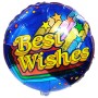 FOIL 18'' BEST WISHES ΜΠΛΕ Προσφορά!