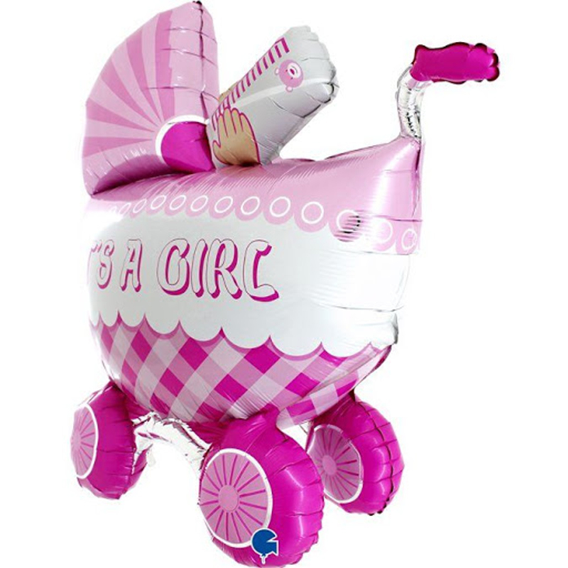 FOIL S/S ΚΑΡΟΤΣΑΚΙ IT'S A GIRL 3D 