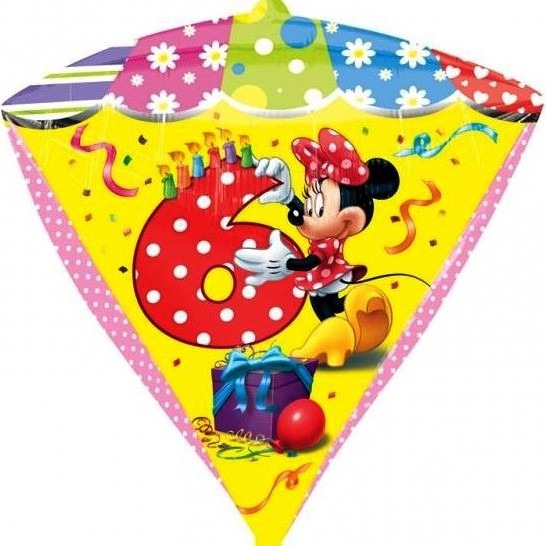 FOL DIAMONDZ MINNIE MOUSE AGE 6