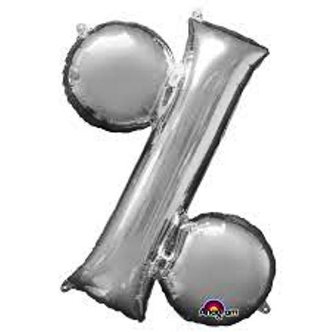 FOIL Mini/S 16'' ΣΥΜΒΟΛΟ ΠΟΣΟΣΤΟΥ ΑΣΗΜΙ 