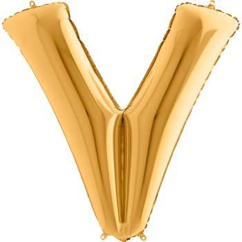 FOIL S/S ΓΡΑΜΜΑ V ΧΡΥΣΟ 
