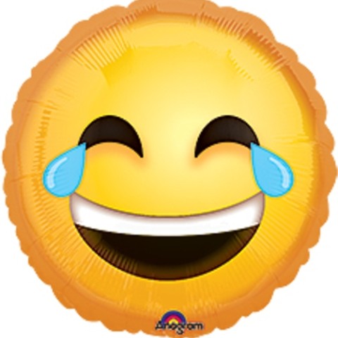 FOIL Mini/S 9'' EMOJI ΓΕΛΙΟ ΜΕΧΡΙ ΔΑΚΡΥΩΝ 