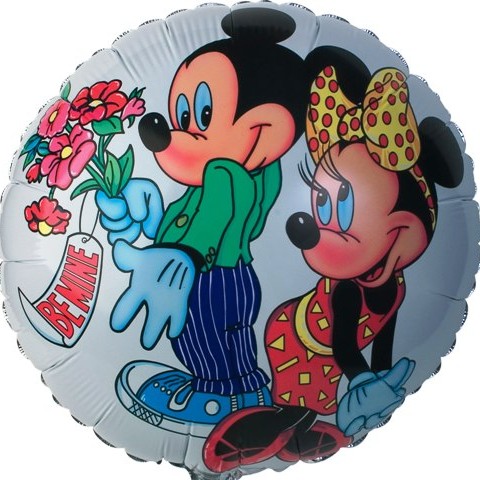 FOIL 18'' Vintage ΜΙCKEY MINNIE BE MINE Προσφορά!