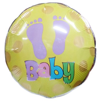 FOIL 18'' BABY ΜΕ ΠΑΤΟΥΣΑΚΙΑ ΜΩΒ Προσφορά!