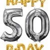 FOIL S/S HAPPY 50 B-DAY