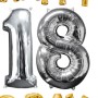 FOIL S/S HAPPY 18 B-DAY 
