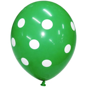 LATEX 12'' ΠΡΑΣΙΝΟ ΤΥΠΩΜΕΝΟ ΠΟΥΑ 25TEM