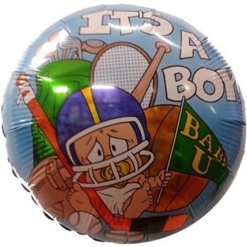 FOIL 18'' ITS A BOY SPORTS