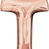 FOIL S/S ΓΡΑΜΜΑ T  ROSE GOLD Προσφορά!