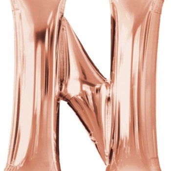FOIL S/S ΓΡΑΜΜΑ N  ROSE GOLD Προσφορά!