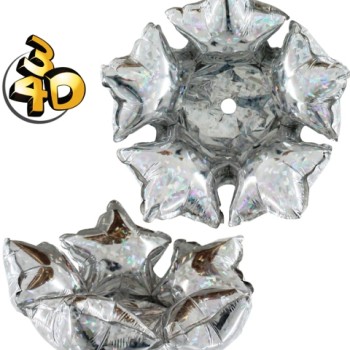 FOIL Mini/S 14'' WREATH ΑΣΤΕΡΑΚΙΑ ΙΡΙΔΙΖΟΝ Προσφορά!