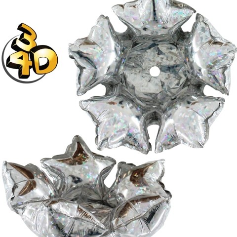 FOIL Mini/S 14'' WREATH ΑΣΤΕΡΑΚΙΑ ΙΡΙΔΙΖΟΝ Προσφορά!