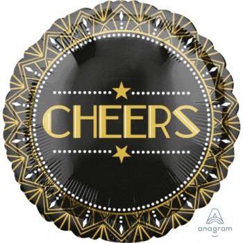 FOIL 17'' CHEERS PARTY TIME
