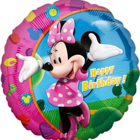 FOIL 17'' DISNEY MINNIE HAPPY BIRTHDAY