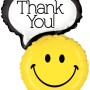 FOIL Mini/S 14'' THANK YOU SMILE FACE