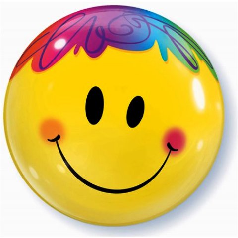 BUBBLE 22''  SMILE FACE 35173