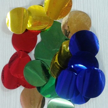 CONFETTI 5CM ΜΕΤΑΛΛΙΚΟ ΣΤΡΟΓΓΥΛΟ 50ΓΡ