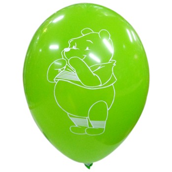 LATEX 12'' ΤΥΠΩΜΕΝΟ ΜΕ ΑΡΚΟΥΔΑΚΙ (WHINNIE THE POOH) 25ΤΜΧ