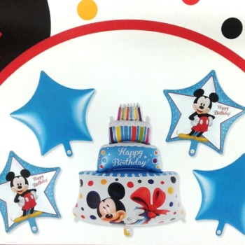 FOIL DISNEY MICKEY birthday set/5 Προσφορά!