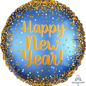 FOIL 18''  HAPPY NEW YEAR