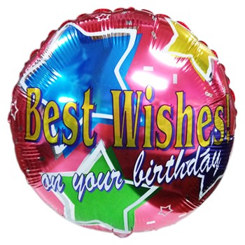 FOIL18'' BEST WISHES ON YOUR BIRTHDAY Προσφορά!