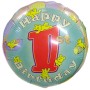 FOIL 18'' Vintage HAPPY 1ST BIRTHDAY Προσφορά!