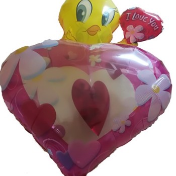 FOIL S/S TWEETY LOVE INSIDER