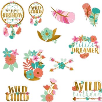 FOTO BOOTH KIT BOHO BIRTHDAY GIRL