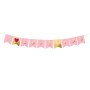 LETTER BANNER I LOVE YOU CHERRY PINK GOLD 180CM 