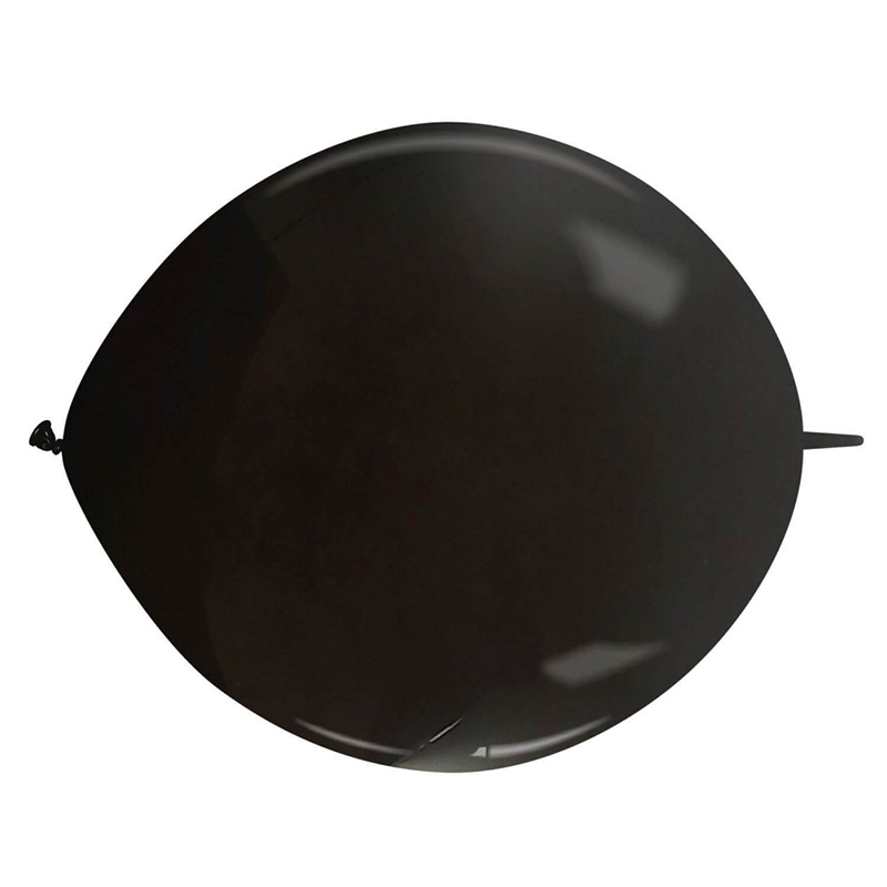 LATEX ΓΙΡΛΑΝΤΑΣ 6'' ΜΑΥΡΑ 50TMX