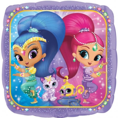 FOIL 17'' SHIMMER & SHINE NICKELODEON