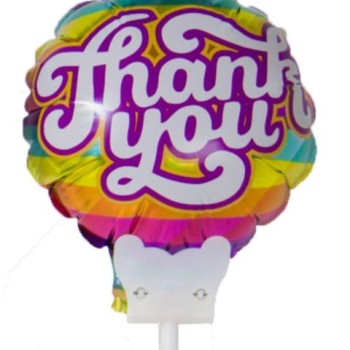 FOIL Mini/S 4''  THANK YOU ΑΥΤΟΜΑΤΟ