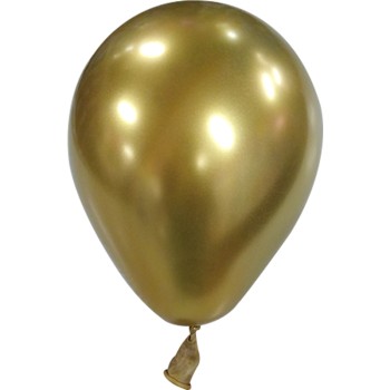 LATEX BRILLANTE 5'' ΧΡΥΣΑ 100ΤΕΜ