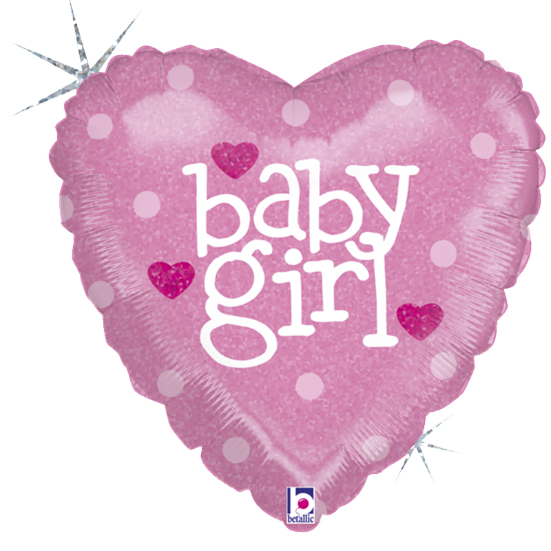 GRABO Mini/S 9'' BABY GIRL ΚΑΡΔΙΑ ME GLITTER