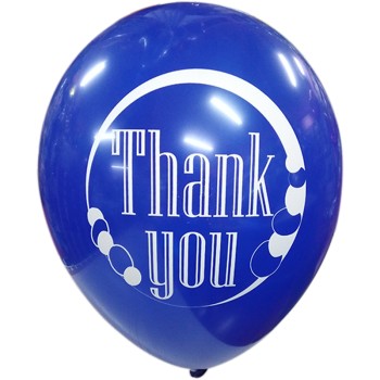 LATEX 12'' ΤΥΠΩΜΕΝΟ THANK YOU 25TEM