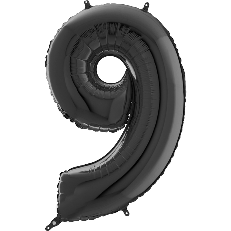 FOIL 26'' ΑΡΙΘΜΟΣ 9 ΜΑΥΡΟ MID SIZE